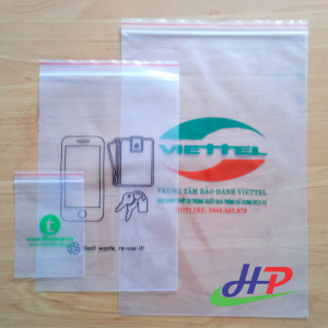 In túi nilon túi Zipper