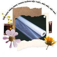 Ứng dụng màng HDPE trong ngành nội thất, máy móc, dệt may