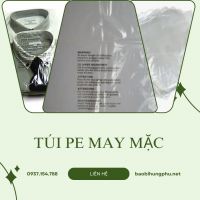 Túi PE Đóng Gói Quần Áo - Giải Pháp Bao Bì Phổ Biến Cho Ngành May Mặc