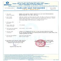 KẾT QUẢ KIỂM ĐỊNH CHẤT LƯỢNG TÚI NILON