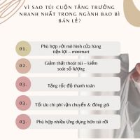 Túi cuộn xé siêu thị - Sản phẩm tăng trưởng nhanh nhất trong ngành bao bì bán lẻ