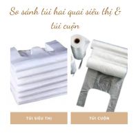 So Sánh Túi Cuộn vs Túi Xếp Xấp - Loại Nào Tối Ưu Hơn Cho Siêu Thị & Minimart?